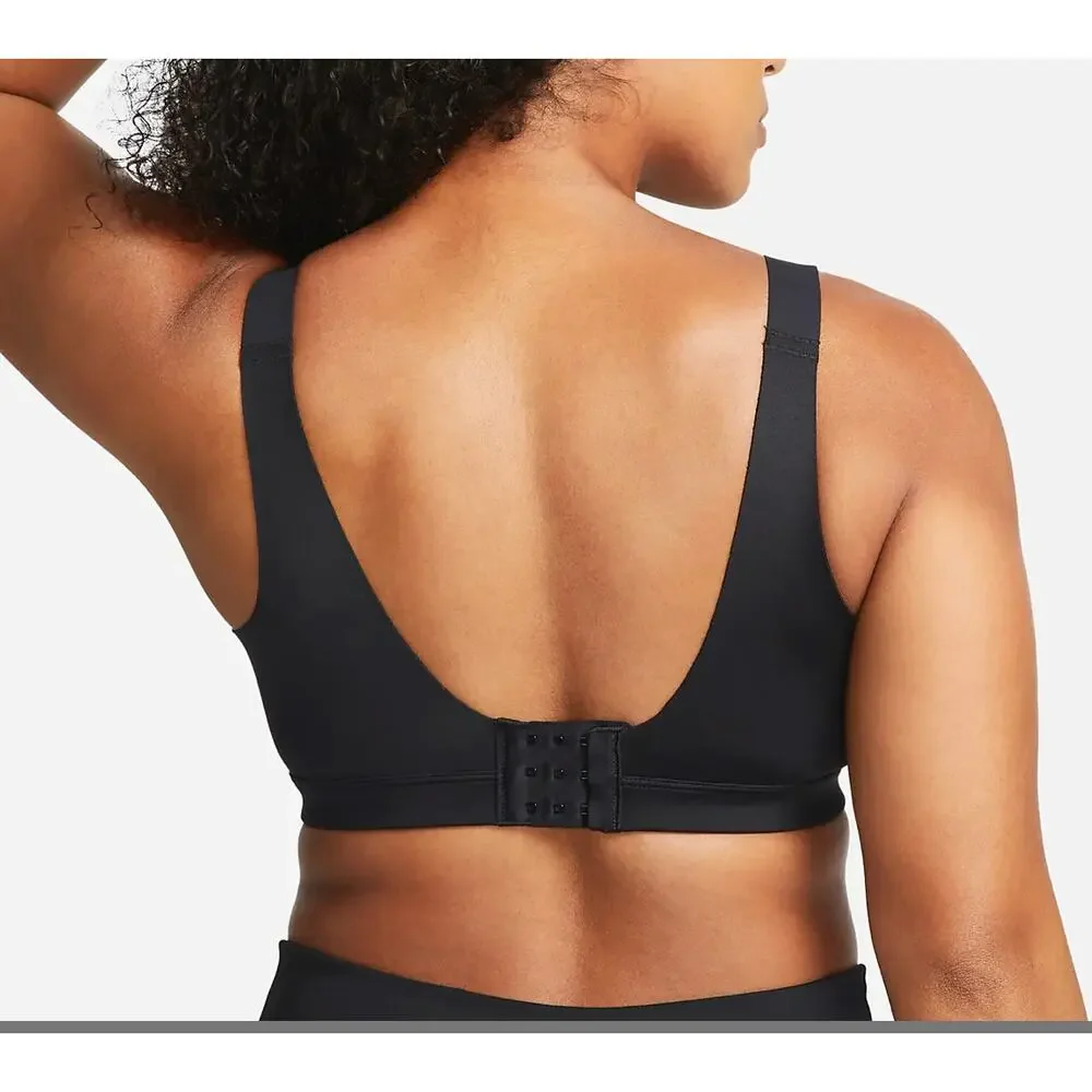 Nike Alpa Black High Support Sports Bra S